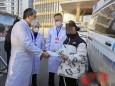 甘肃第九批4名新冠肺炎患者从兰州市第二人民医院（雁滩分院）治愈出院