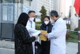 甘肃第七批5名新冠肺炎患者从兰州市第二人民医院（雁滩分院）治愈出院