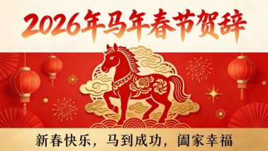 【春节贺辞】龙马启新程 精医护安康——兰州市第二人民医院2026年春节贺辞