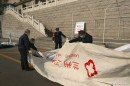 新冠肺炎防控报道（七）——兰州市第二人民医院对发热门诊进行双通道改造和隔离病房改造，及时搭建临时预检分诊点帐篷